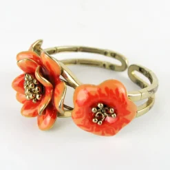 Hot Pamono Vintage Enamel Articulated Bracelet, 1960s