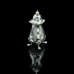 Discount Pamono Vintage English Cased Condiment Set in Silver, 1948, Set of 6