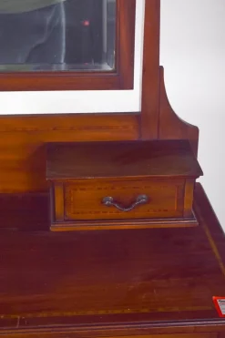 Hot Pamono Vintage English Dressing Table with Mirror, 1920s