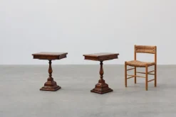 Pamono Vintage English Nightstands, 1950s, Set of 2><noscript><img width=