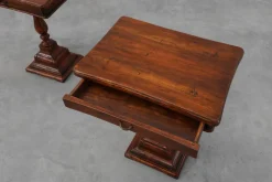 Pamono Vintage English Nightstands, 1950s, Set of 2><noscript><img width=