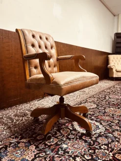 New Pamono Vintage English President Chair