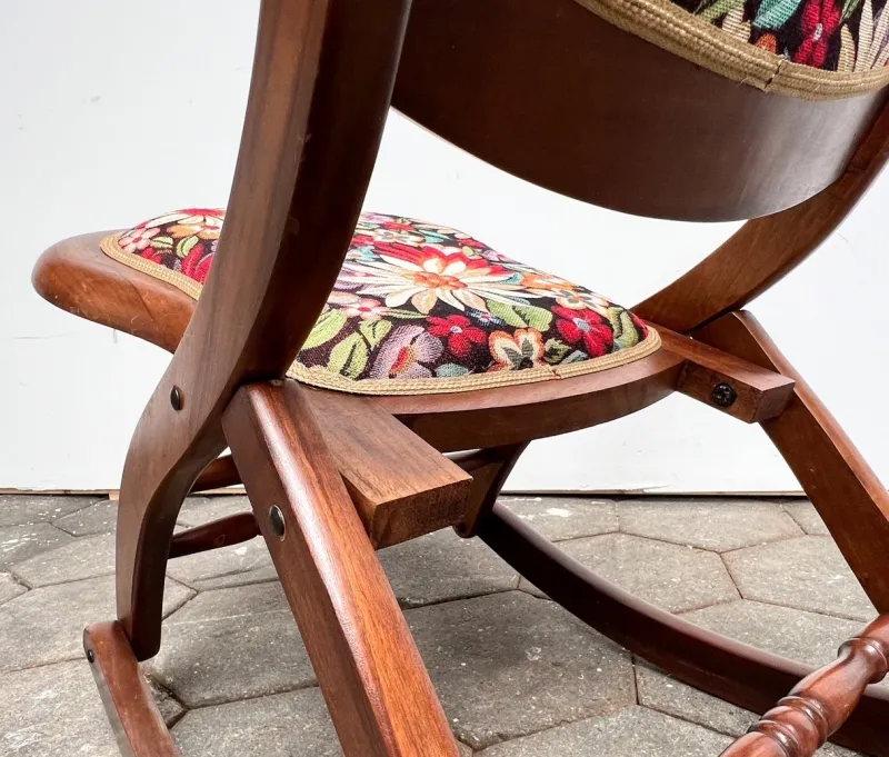 New Pamono Vintage English Rocking Chair, 1960s