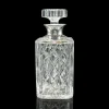 Pamono Vintage English Silver Collared Crystal Spirit Decanter, 1969> Bottles, Carafes & Jugs