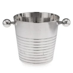 Pamono Vintage English Silver Plated Wine Cooler by Elkington & Co, 1960s> Ice Buckets & Wine Coolers
