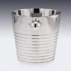 Pamono Vintage English Silver Plated Wine Cooler by Elkington & Co, 1960s><noscript><img width=