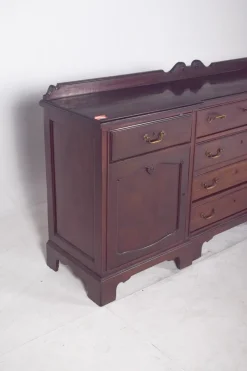 Pamono Vintage English Vanity Unit with Small Mahogany Top, 1920s><noscript><img width=