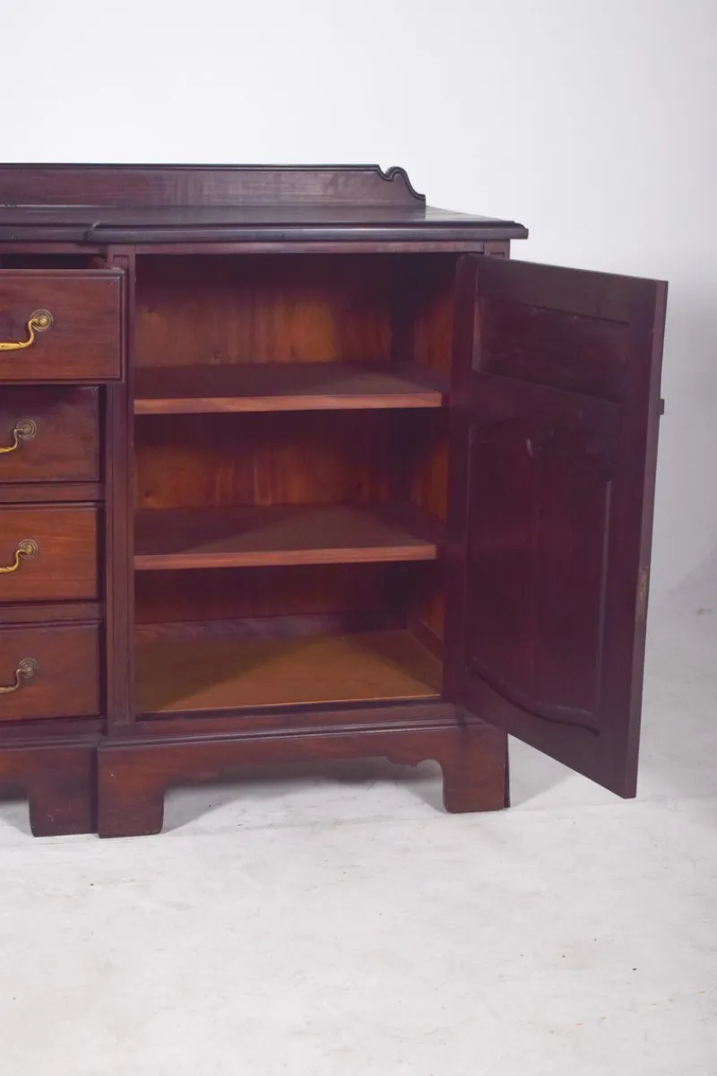 Pamono Vintage English Vanity Unit with Small Mahogany Top, 1920s> Dressing Tables