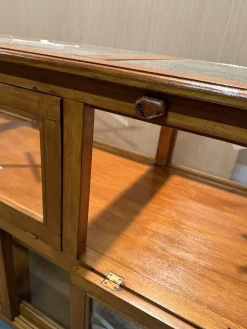 Discount Pamono Vintage Exhibitor Counter in Teak