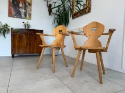Pamono Vintage Farmhouse Heart-Shaped Armchair><noscript><img width=