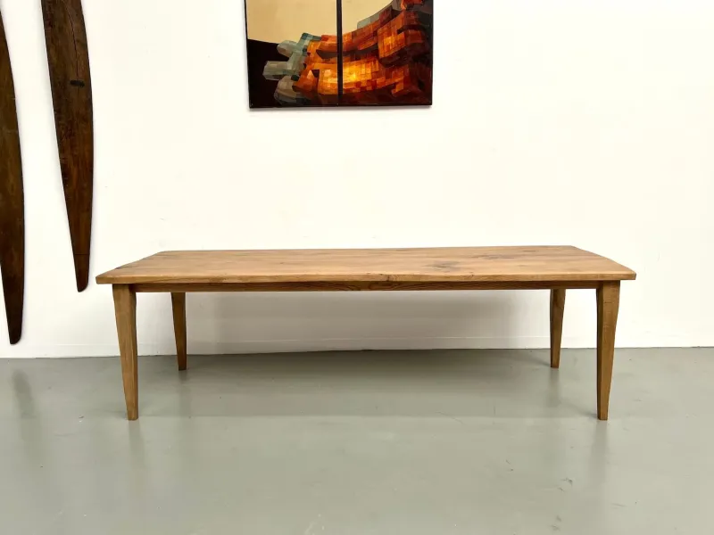 Online Pamono Vintage Farmhouse Table in Oak, 1950s