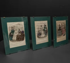 Hot Pamono Vintage Fashion Magazine Posters from the Journal de Modes, 1960s, Set of 3