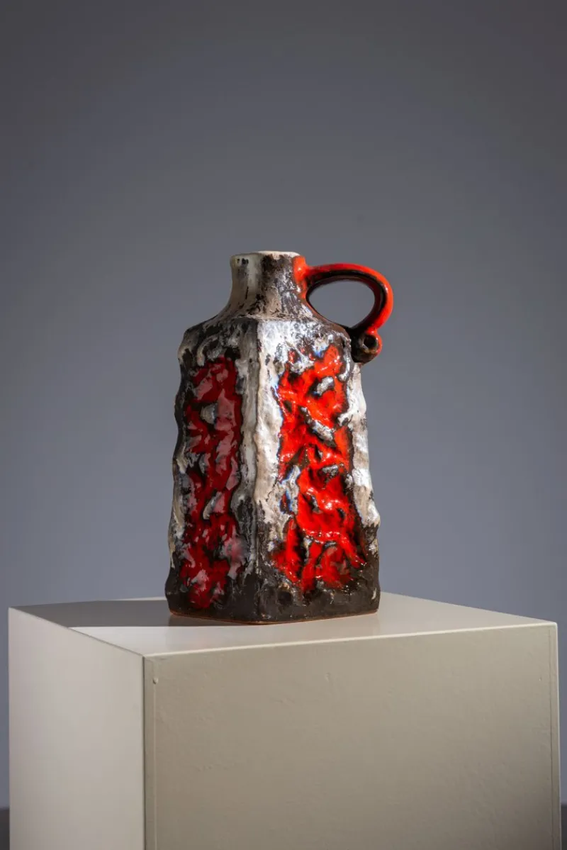 Pamono Vintage Fat Lava Vase by Ü-Keramik, 1960s> Vases