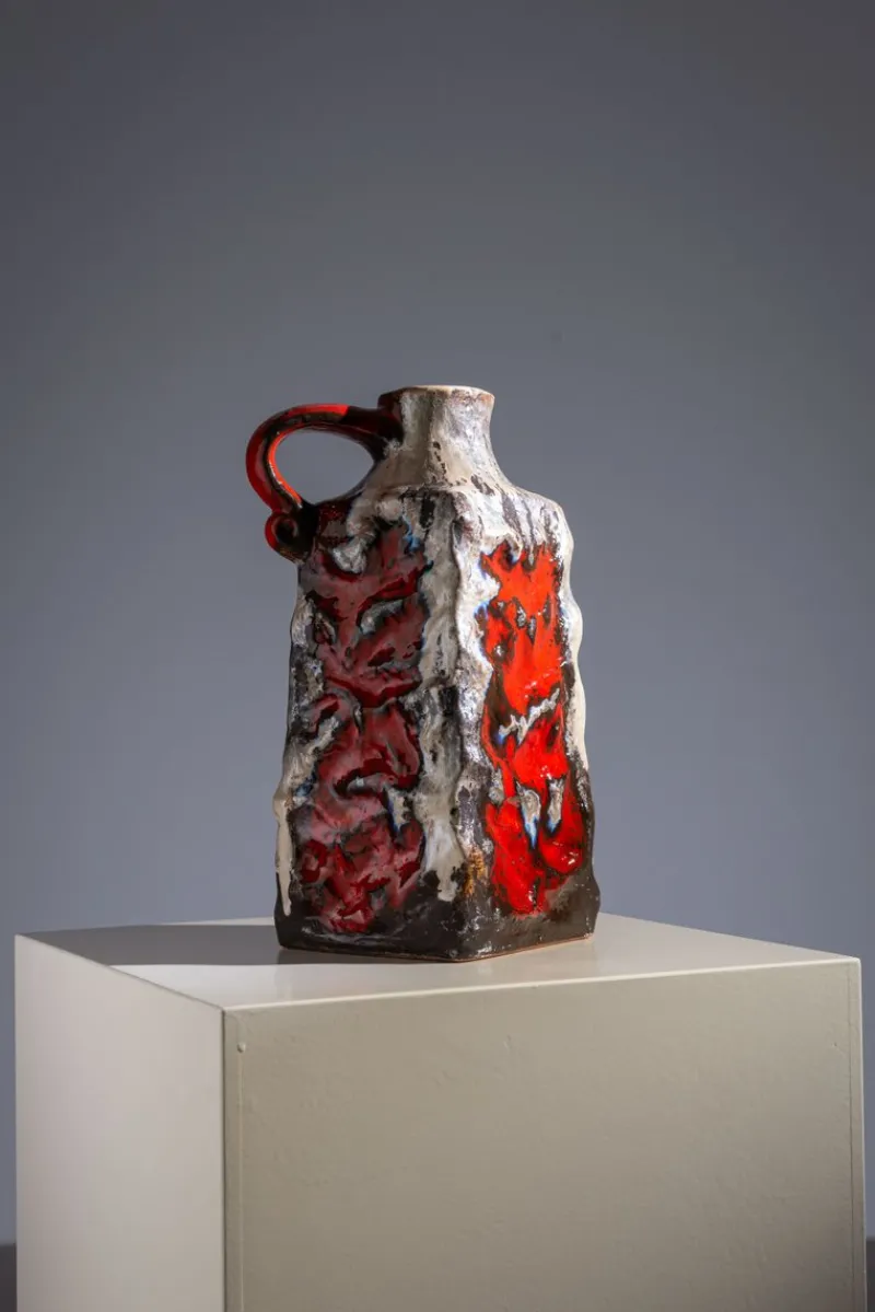 Pamono Vintage Fat Lava Vase by Ü-Keramik, 1960s> Vases