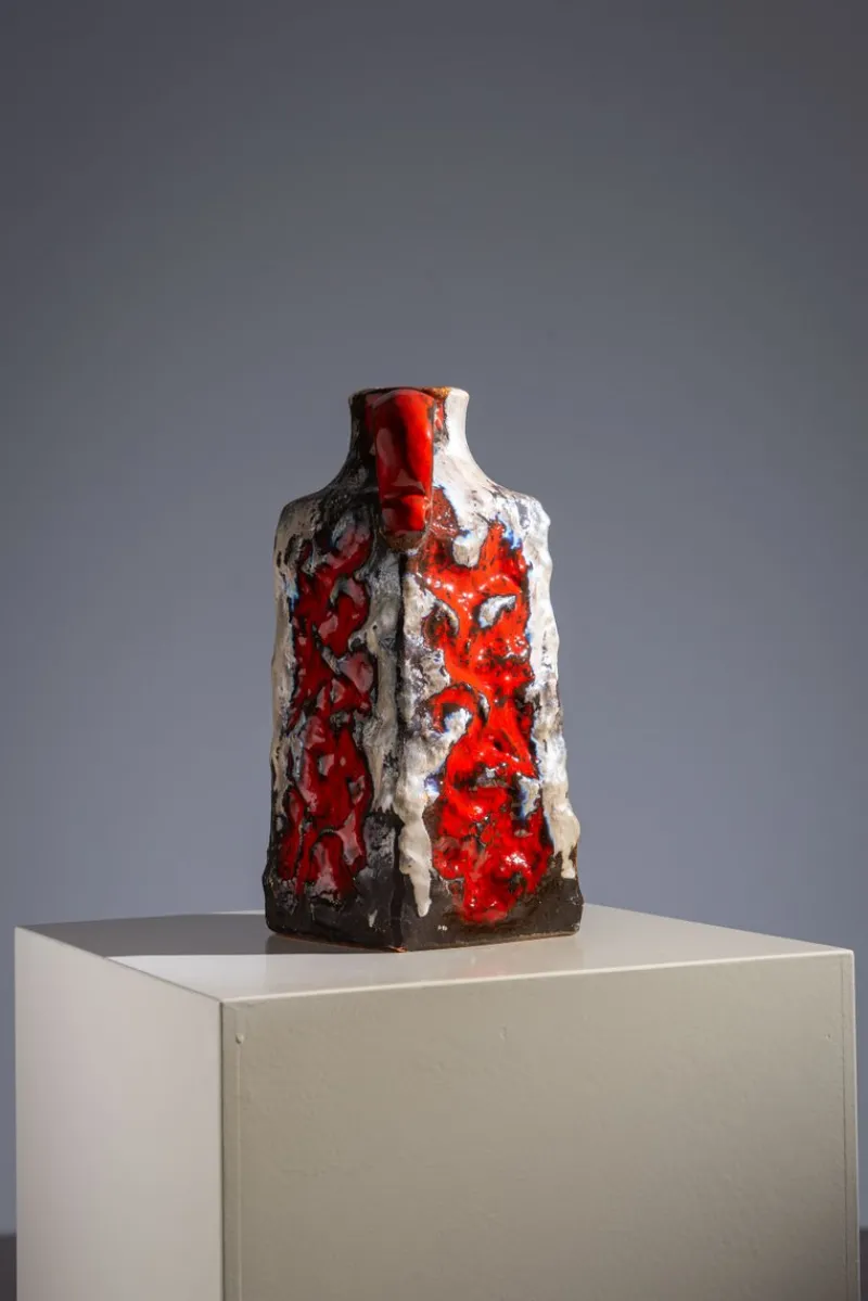 Pamono Vintage Fat Lava Vase by Ü-Keramik, 1960s> Vases