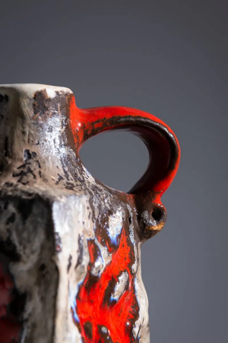 Pamono Vintage Fat Lava Vase by Ü-Keramik, 1960s> Vases