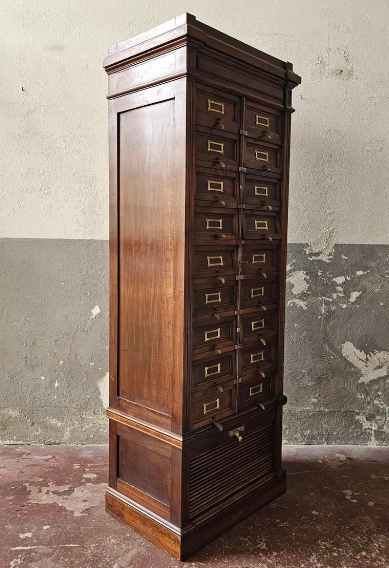 Pamono Vintage Filing Cabinet, 1920s> Cabinets & Wardrobes