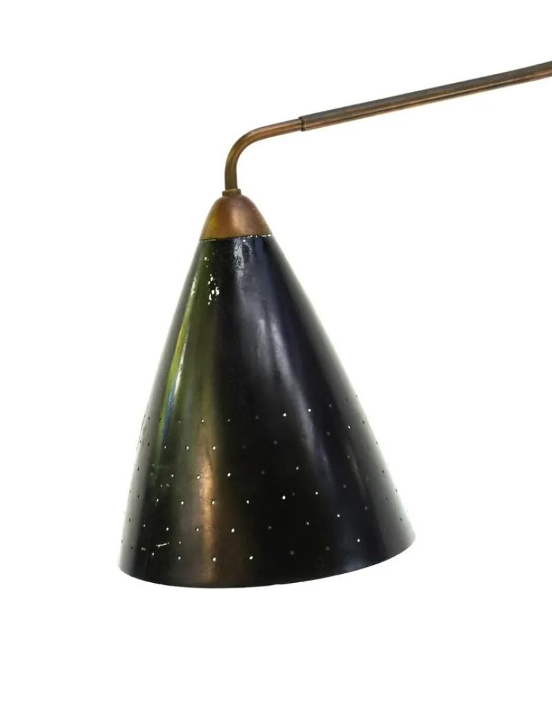 Pamono Vintage Flamingo Floor Lamp by Franz Hagenauer for Werkstätte Hagenauer Wien, 1950s> Floor Lamps