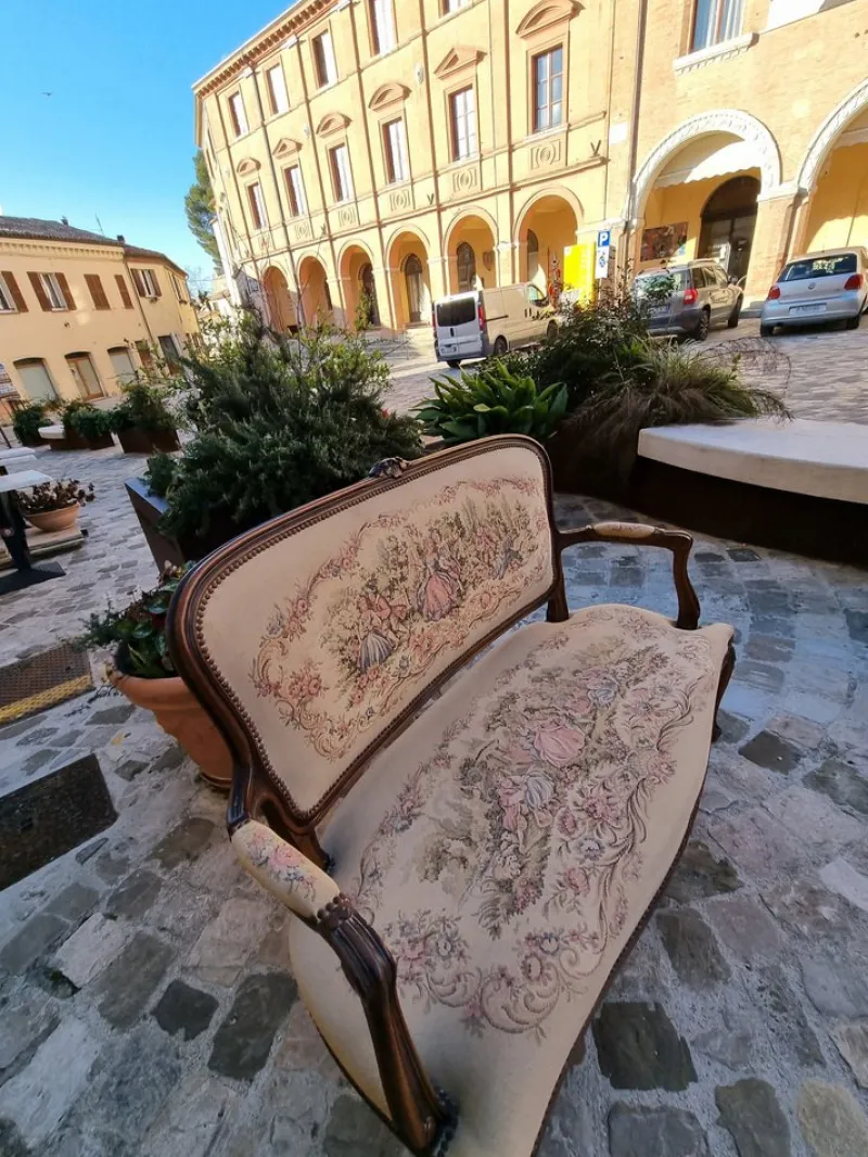 Best Pamono Vintage Floral Sofa and 2 Armchairs, 1930s, Set of 3