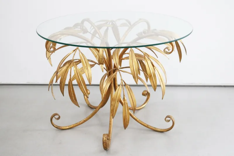 Hot Pamono Vintage Florentine Side Table by Hans Kögl, 1970s