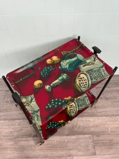 Pamono Vintage Folding Bar Cart, 1960s