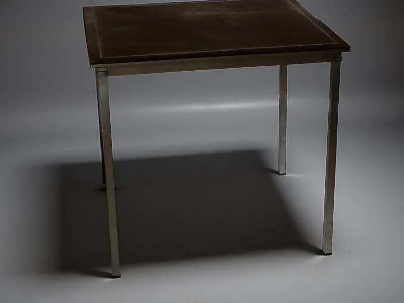 Pamono Vintage Folding Bridge Table and Chairs by Christian Dior, Italy, 1970s, Set of 5> Game Tables
