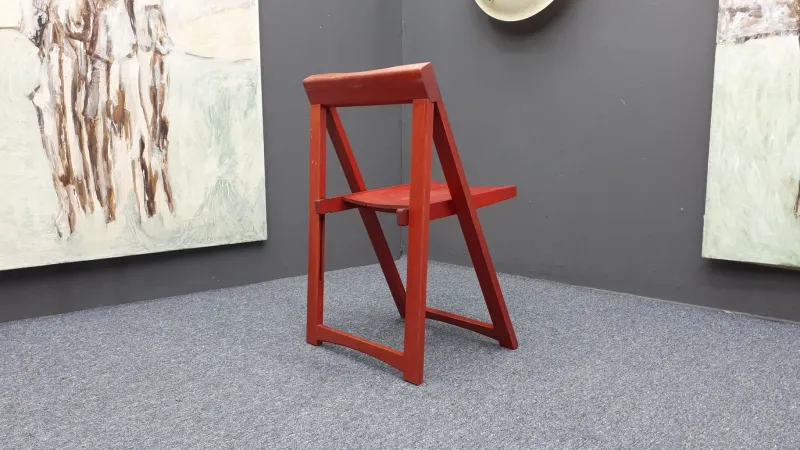 Pamono Vintage Folding Chair by Aldo Jacober for Alberto Bazzani, 1960s> Side Chairs & Dining Chairs