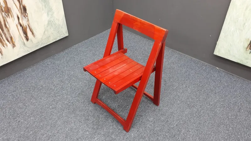 Pamono Vintage Folding Chair by Aldo Jacober for Alberto Bazzani, 1960s> Side Chairs & Dining Chairs
