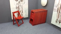 Pamono Vintage Folding Chair by Aldo Jacober for Alberto Bazzani, 1960s><noscript><img width=