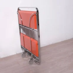 Pamono Vintage Folding Food Trolley, 1950s-1960s><noscript><img width=