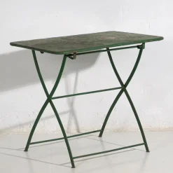 Pamono Vintage Folding Garden Table, 1920> Garden Tables