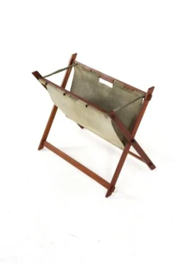 Hot Pamono Vintage Folding Magazine Rack