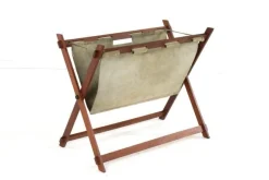 Hot Pamono Vintage Folding Magazine Rack