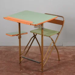 Pamono Vintage Folding School Desk><noscript><img width=