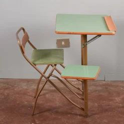 Pamono Vintage Folding School Desk><noscript><img width=