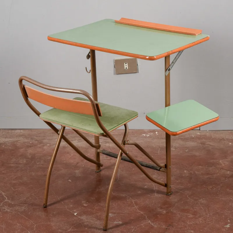 Pamono Vintage Folding School Desk> Children's Tables