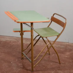 Pamono Vintage Folding School Desk><noscript><img width=