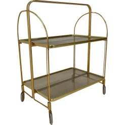 New Pamono Vintage Folding Serving Cart, 1960s