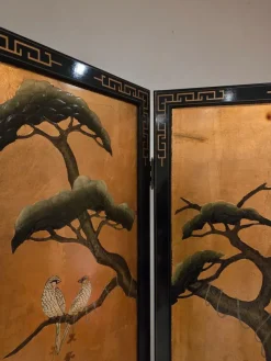 Pamono Vintage Four-Panel Folding Screen, 1975> Room Dividers & Screens