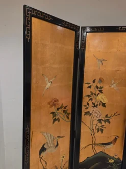Pamono Vintage Four-Panel Folding Screen, 1975><noscript><img width=