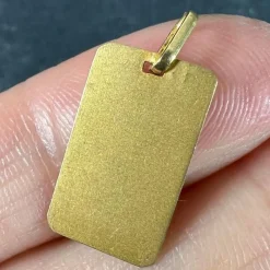 Pamono Vintage French 18 Karat Yellow Gold Aries Zodiac Charm Pendant, 1960s><noscript><img width=