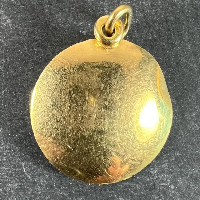 Pamono Vintage French 18 Karat Yellow Gold Capricorn Zodiac Charm Pendant, 1960s> Necklaces