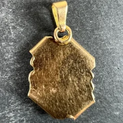 Hot Pamono Vintage French 18 Karat Yellow Gold Cancer Zodiac Charm Pendant, 1960s