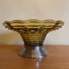 Pamono Vintage French Art Deco Glass Bowl, 1930s> Bowls