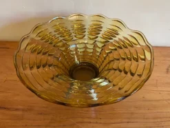 Pamono Vintage French Art Deco Glass Bowl, 1930s><noscript><img width=