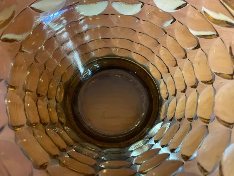 Pamono Vintage French Art Deco Glass Bowl, 1930s> Bowls