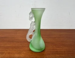 Sale Pamono Vintage French Art Glass Carafe and Bowl, 1970s, Set of 2