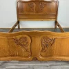 Outlet Pamono Vintage French Bed Frame in Oak