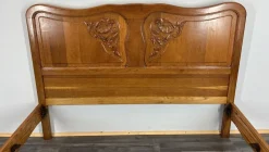 Outlet Pamono Vintage French Bed Frame in Oak