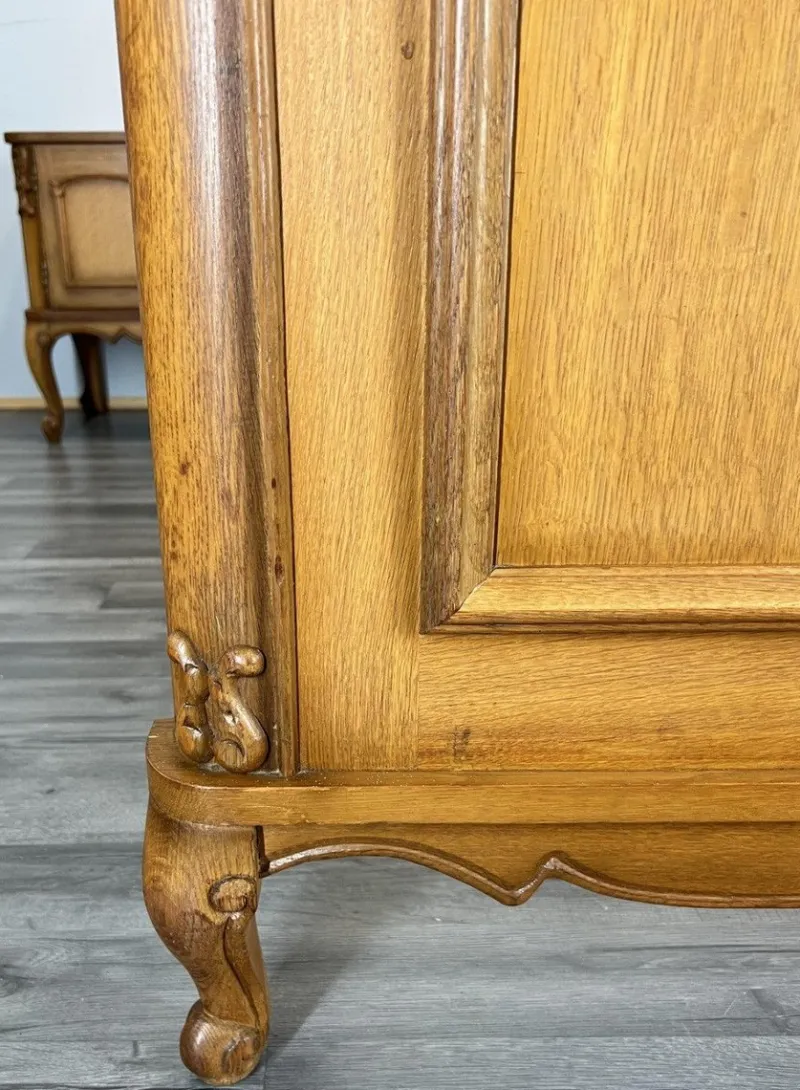 Online Pamono Vintage French Bed Frame with Nightstands
